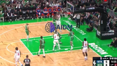 Boston Celtics vs Knicks match player stats
